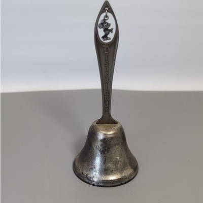Vintage Disneyland Theme Park Souvenir Bell Walt Disney Productions