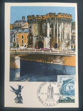 Carte Maximum Premier Jour Timbre N° 1484 Victoire De Verdun Oblitéré Paris 1966