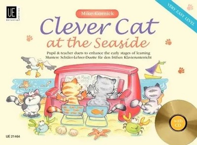 Clever Cat At The Seaside | Mike Cornick | Buch + CD | Universal Edition