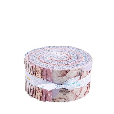 Riley Blake Daybreak on the Prairie 2 1/2'' Rolie Polie RP-17680-40 by Modern Pra