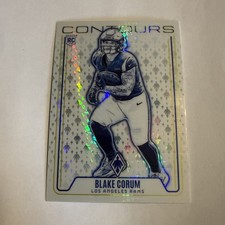 2024 Panini Phoenix - Contours Blake Corum #CON-BCM (RC)