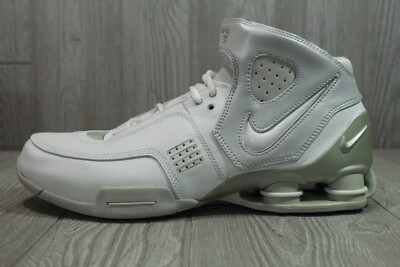 New Rare Vintage Nike Shox Elite TB Basketball 314184-111 Mens Shoes 10.5 12