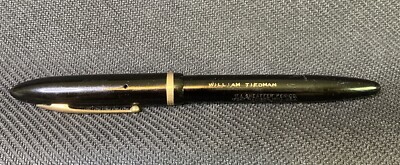 SHEAFFER 万年筆 MADE-IN-AUSTRALIA- Vintage W. A. Sheaffer's Fountain Pen #3 Black Gold Fort Madison