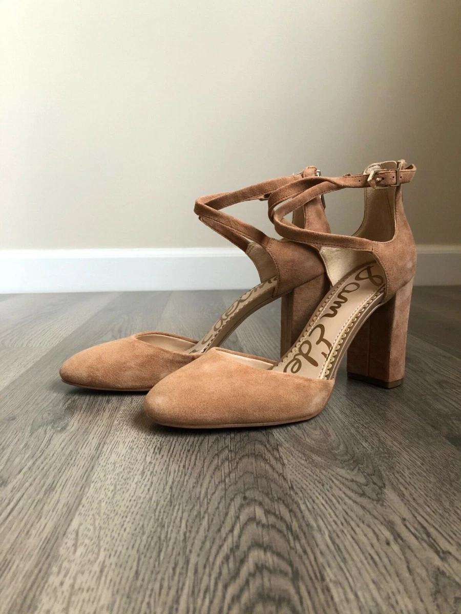 NWB New Sam Edelman Women s Simmons Pump in Camel Size 7 eBay