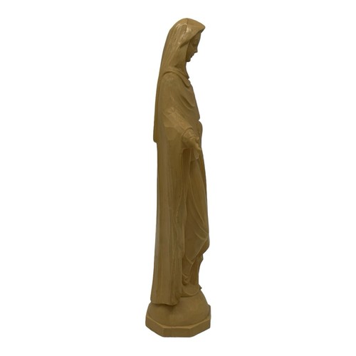 Vintage 1960s Hard Molded Plastic Mary Our Lady Of Grace Figurine 8.5” - Picture 5 of 9