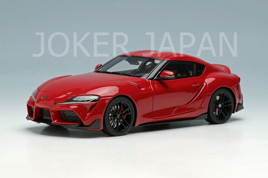 Make Up EIDOLON 1/43 Toyota GR Supra (US) Launch Edition 2019 Red