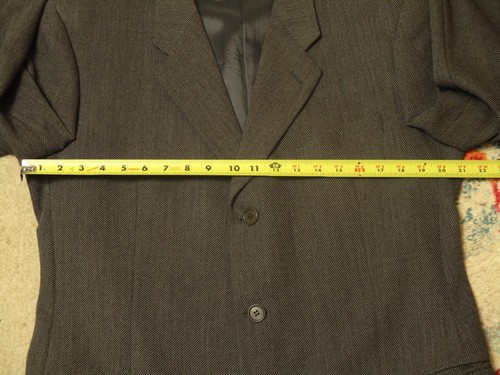 GIORGIO ARMANI Sport Coat Collezioni Label Italy 42R US Brown 100% Wool - Picture 4 of 9