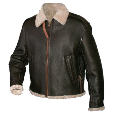 Herren B6 Bomber Echt Lammfell Echt Lammfell Flieger Pilot Jacke