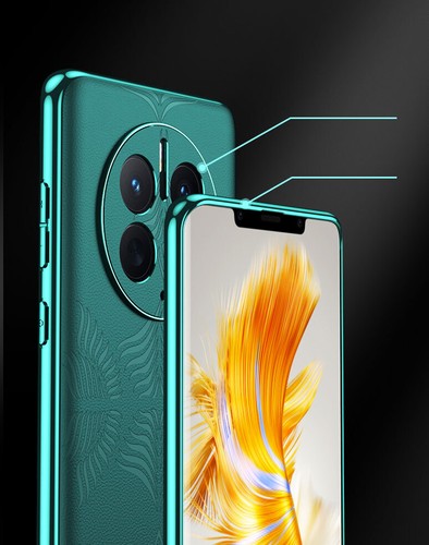Luxury Genuine Leather Camera Protective Case Cover For Huawei Mate 30 40 50 Pro - Zdjęcie 5 z 15