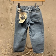 Sears Roebuck and Co Perma-Prest Toughskins Stone Washed Looser Fit Jeans 5 Reg