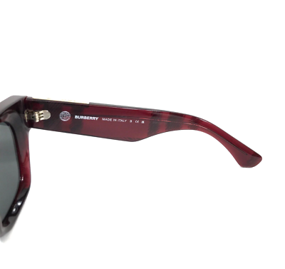 Burberry Sunglasses B4424 4115/87 Burgundy Red Thick Frames  display picture 2