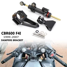 Steering Stabilizer Damper Bracket Mount Kit For Honda CBR600 F4i 1999-2007