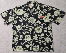 Hito Hattie Hawaiian Shirt Mens XL Button Up Short Sleeve Sheraton Hawaii Bowl