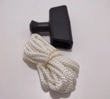 Starter Rope & Grip Pull Cord Lawn Mower Recoil Handle String Replacement 8 FEET