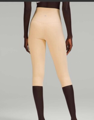 Lululemon Align High-Rise Crop 17''Prosecco Size 8