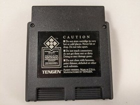 Super Sprint Nes Nintendo Tengen Game Only Authentic Tested Works Great Cleaned