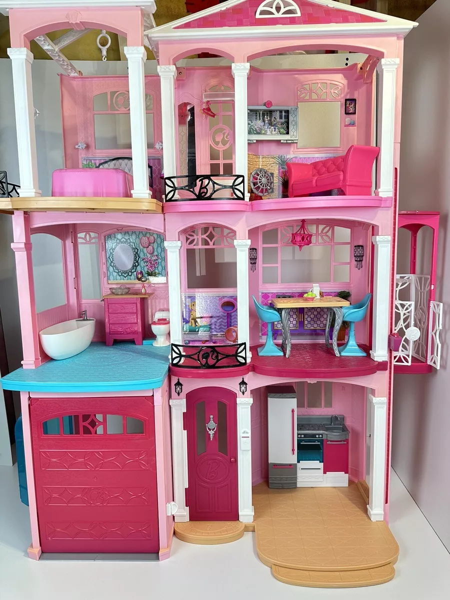 Barbie 3 Story Dream House 2015 CJR47 Original Furn Access