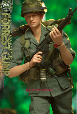 DJ-CUSTOM Forrest Gump Soldier The Vietnam 1:6 Action