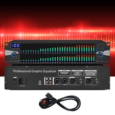 31 Band Spectrum Display Graphic Equalizer Audio Digital Equalizer 220V