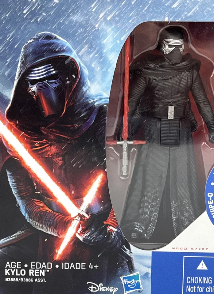 Star Wars Kylo Ren Snow Mission The Force Awakens 3.75" Action Figure IN STOCK - Imagem 2 de 4
