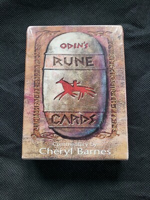 ODIN'S RUNE CARDS By Cheryl Barnes Sealed New In Box