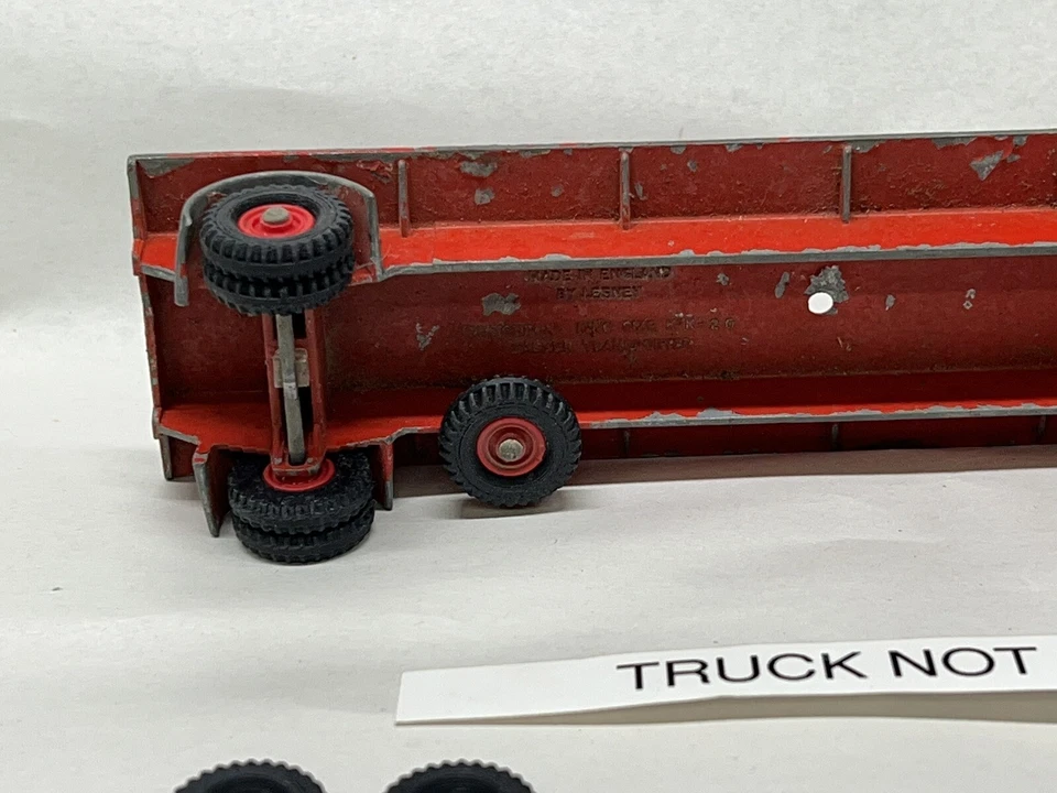 11  new tires for leney Matchbox King Size Ford Tractor K-20 Transporter - Image 4 of 4