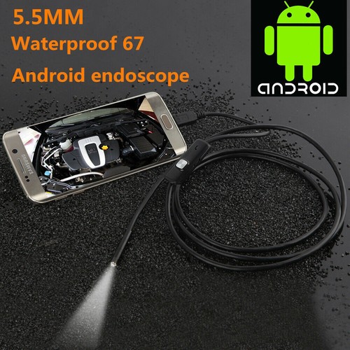 6 pz 5M boroscopio WiFi fotocamera ispezione endoscopio serpente per Android nuovo - Foto 2 di 16