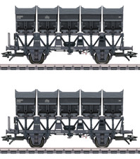 Märklin 46358 2er Set Muldenkippwagen STCwf der  CFL, grau, Ep III H0, Neu+OVP