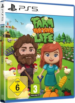 Farm for your Life PS5 Playstation5 Spiel Key Code Edition DEU & EU *NEU