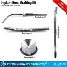 Dental Bone Grafting Instruments Set Implant Bone Scraper Palti Bone Graft Tools