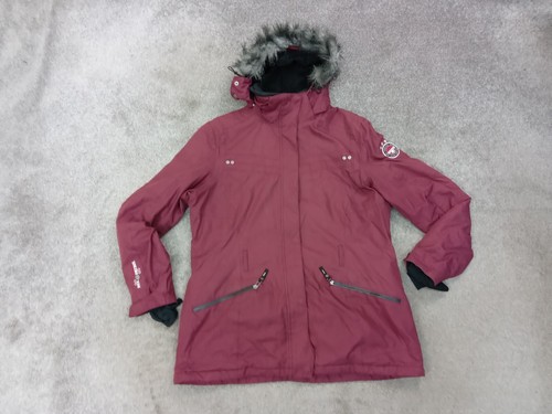 Killtec Glacier Parka Womens Waterproof Fur Lined adult Size Large # - Picture 3 of 21