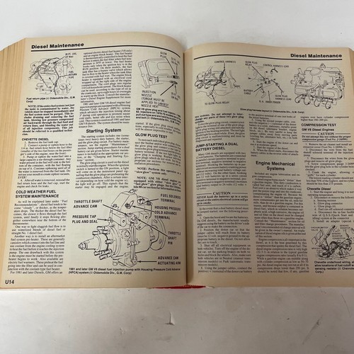 Chiltons Auto Repair Manual American Cars 1975 Thru 1982 Vintage Hardcover Book - Imagen 15 de 17