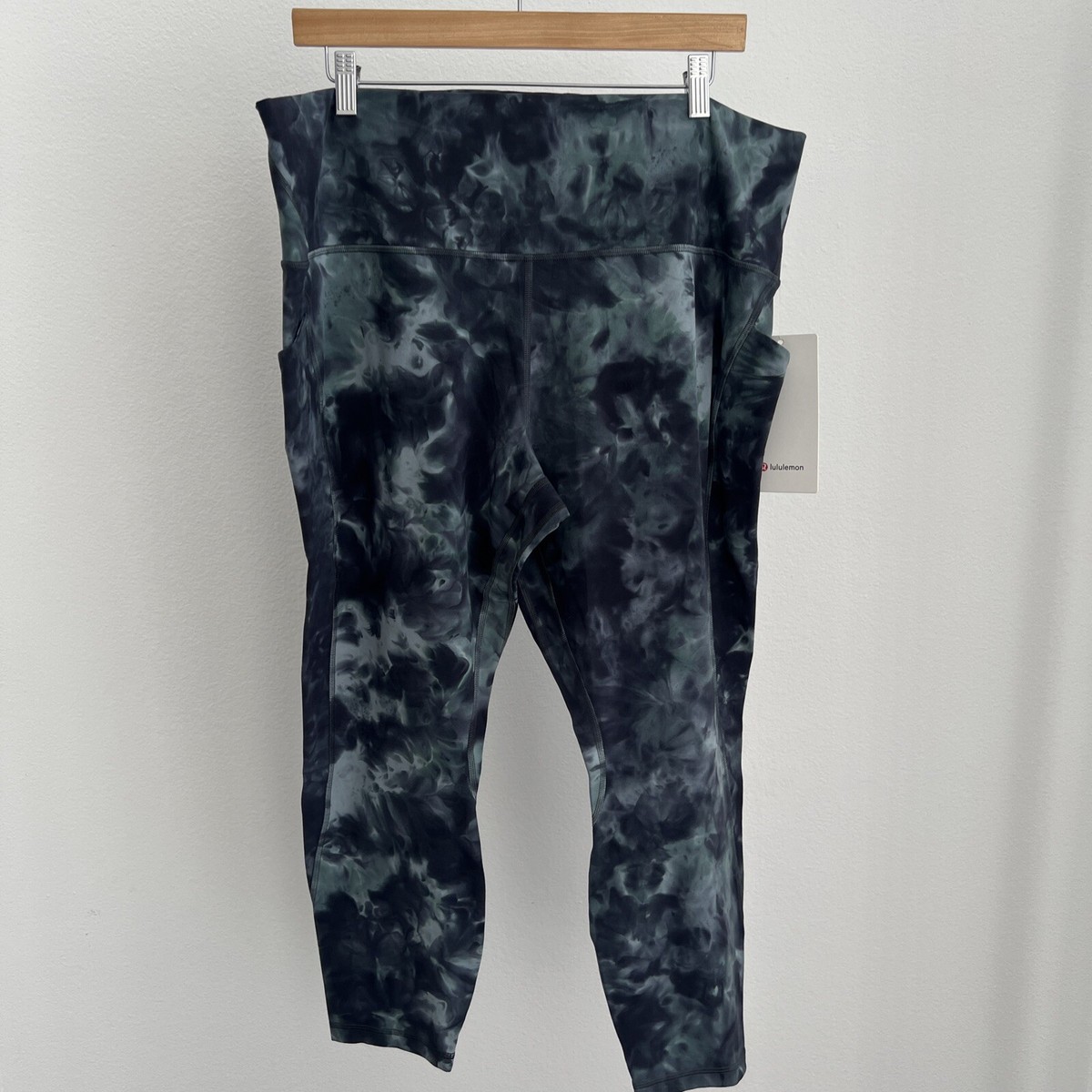 Lululemon Align High Rise Pant 25” Pockets NWT Size 20 Tie