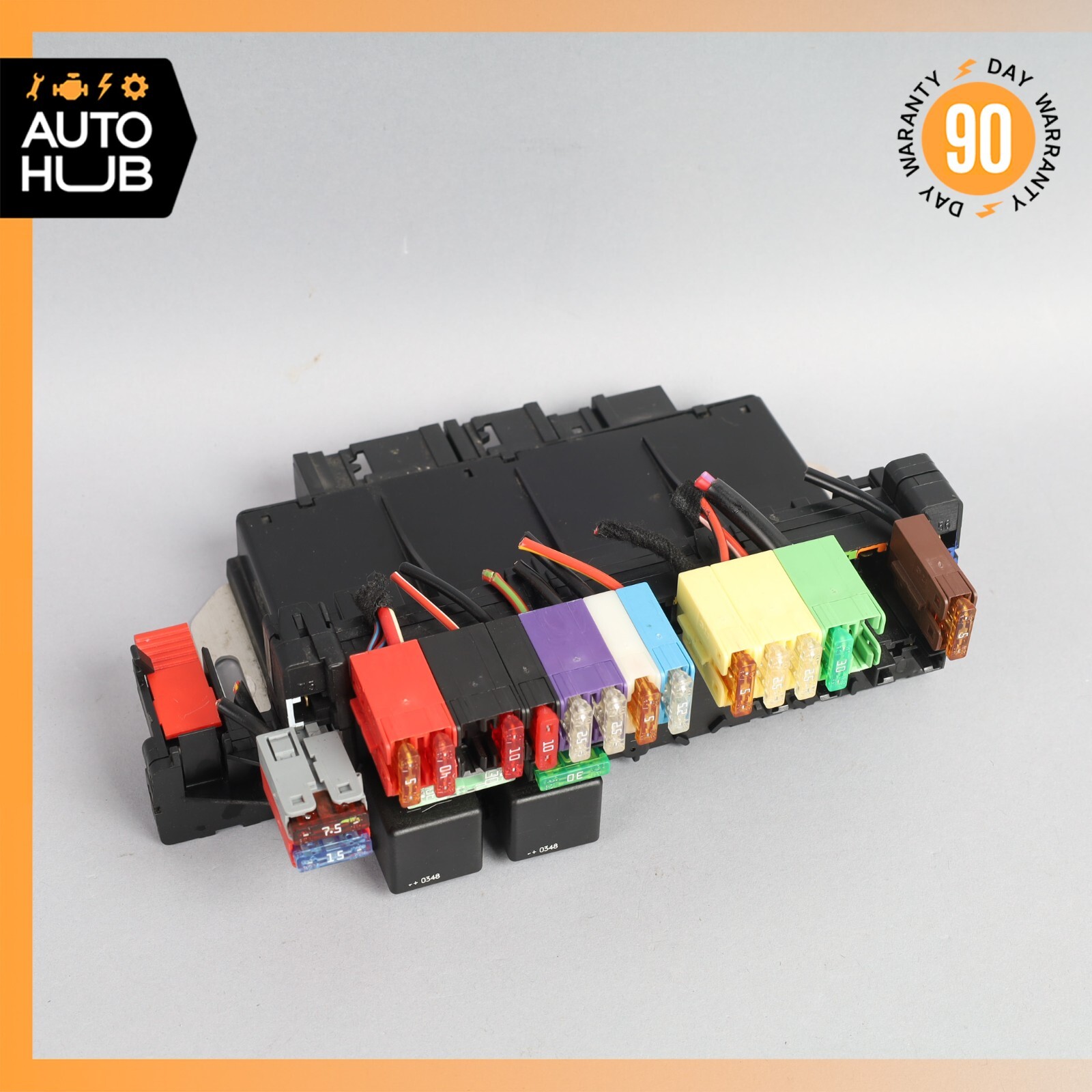 03-12 Mercedes R230 SL500 SL55 AMG SL550 Rear SAM Fuse Box Relay Module OEM