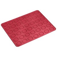 Lurch Flexiform Backmatte Macaron 38X30Cm Ruby