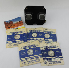 Vintage View Master Sawyer Viewer with Western Reels Bonaza Gene Autry Cassidy