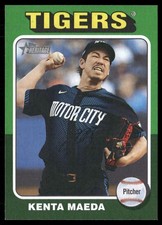 Kenta Maeda 2024 Topps Heritage Green Border Detroit Tigers #544