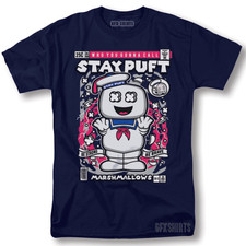 Ghostbusters Funko Stay Puft Marshmallows Shirt Vintage Graphic Design T-Shirt
