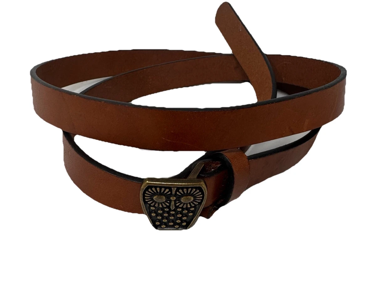 Mossimo Brown Leather Adjustable Belt‎ Sz. M Mossimo Supply Co Womens Leather Suede Brown Belt ~ Sz L | eBay main image 3
