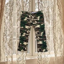 Vintage Y2K Deadstock Camo Print Low-rise Cap...