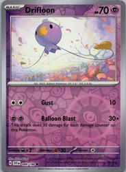 Drifloon 089/198 Scarlet & Violet Base Set Reverse Holo