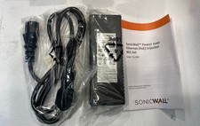 SonicWall 01-SSC-5545 802.3at Gigabit PoE Injector with AC Power Cord
