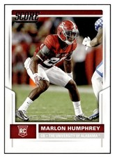 2017 Score - Rookies Marlon Humphrey #409 (RC)