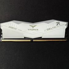 RAM Team T-Force 16GB 5200MHz DELTA RGB DDR5 DESKTOP MEMORY WHITE CL40