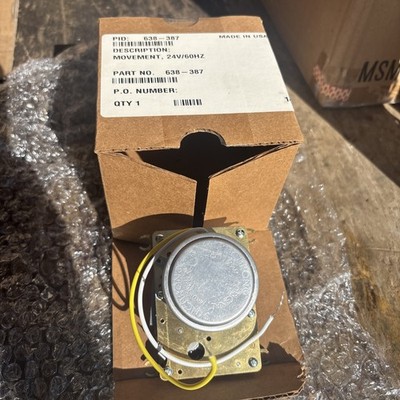 NEW - Hansen Synchron Clock Motor 24V 60Hz 4W 1RPM K44RA K44RA-5-6-76 33003-1406