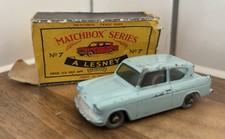 Matchbox Lesney N°7 Ford Anglia – Boîte D'origine MIB