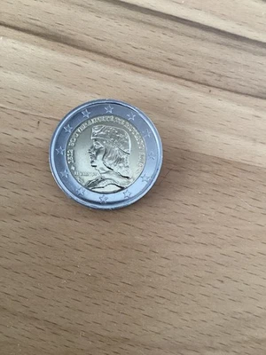 2 Euro Gedenkmünze Monaco 2012- "500. Jahrestag Gründung Monaco", PP, kpl. - Bild 1 von 4