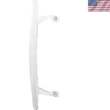 C 1196 6-5/8 In. White Painted Diecast Sliding Patio Door Pull Handle Single ...
