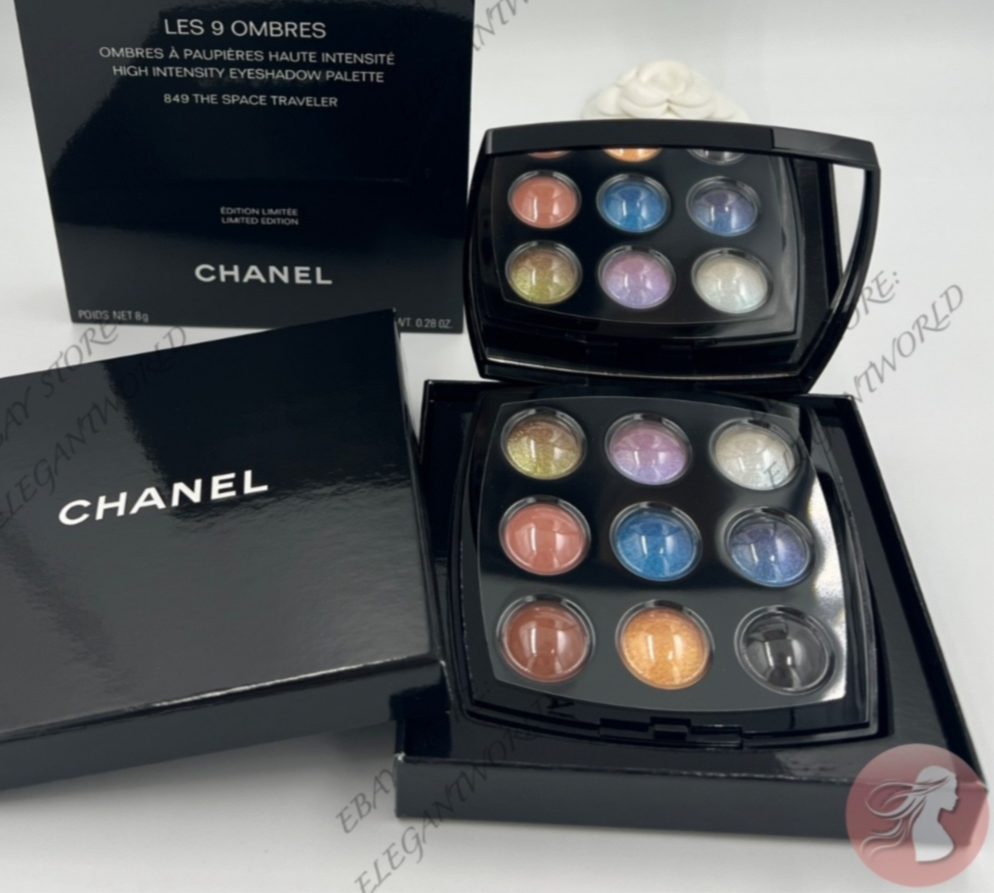 CHANEL LES 9 OMBRES 849 アイシャドウ Chanel Les 9 Ombres Eyeshadow Palette #849 THE SPACE TRAVELER