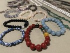14pc Multicolor Beaded Jewelry Mixed Lot Necklaces Bracelets Pendants Chains — photo 4